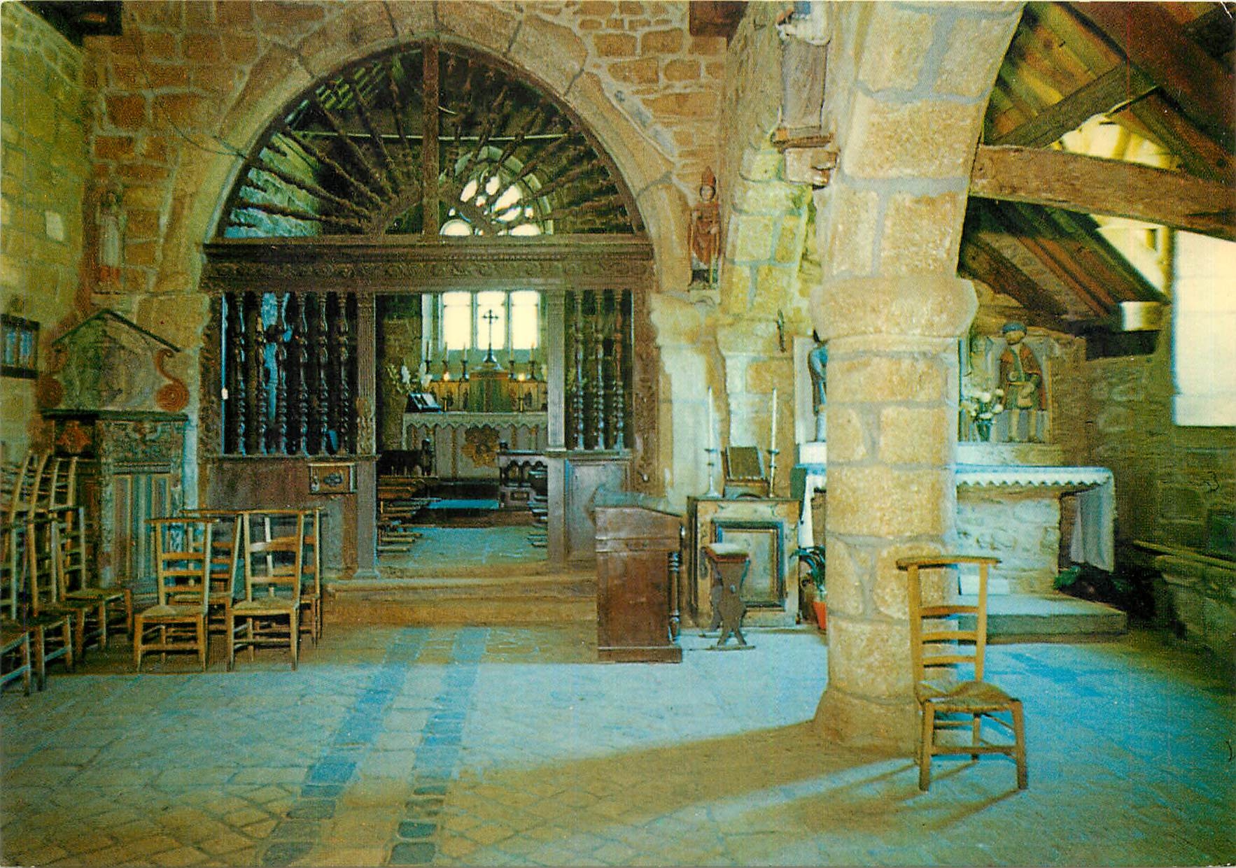 CPM Port Blanc Cotes du Nord Interieur de l'Eglise 
