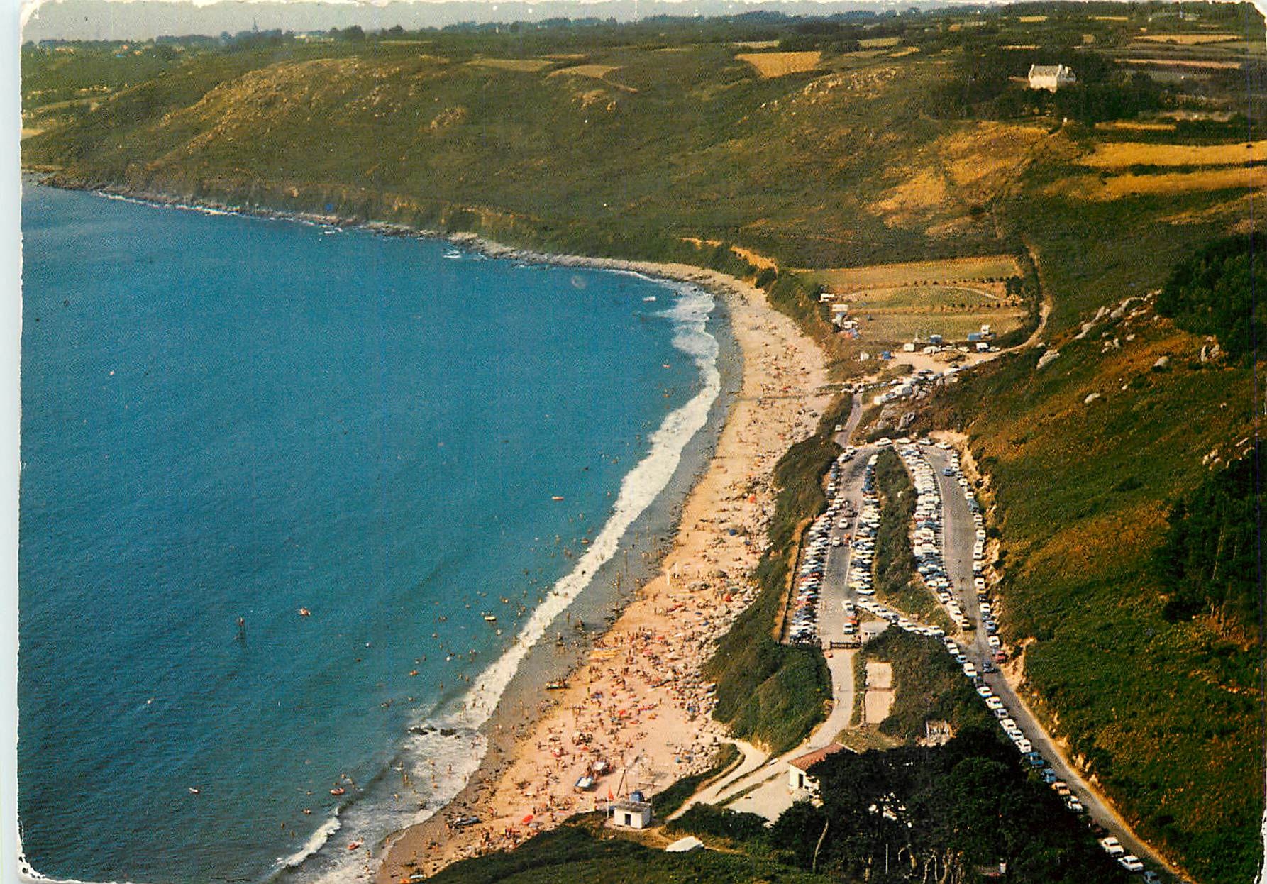 CPM Couleurs de Bretagne Beg Leguer La Plage 