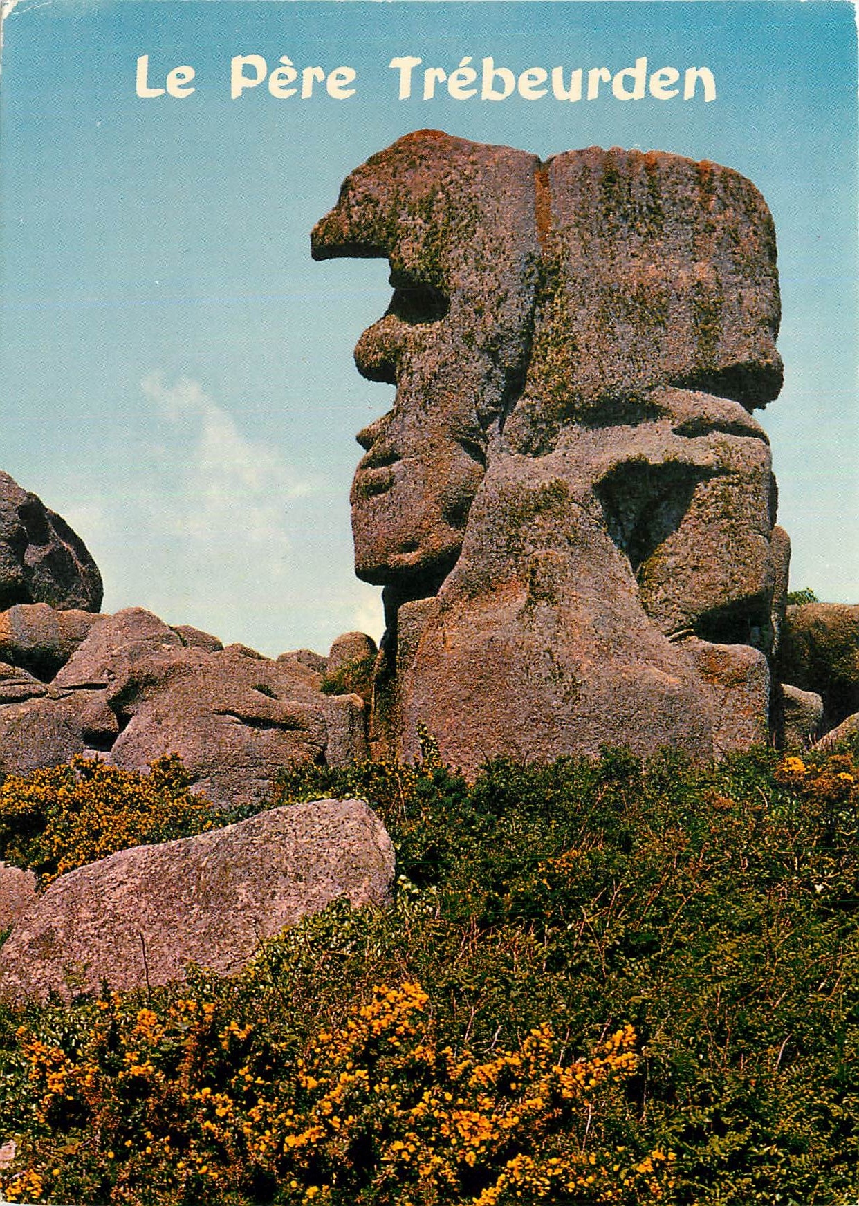 Vater Trébeurden — Rosa Granitfelsen — Éditions d'Art 'Jack' Louannec
