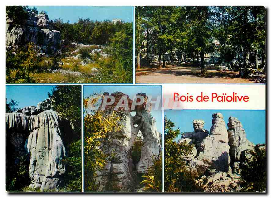 Bois de Paiolive — Ardèche — Drucker Combier, Nr. 3 PP 00 1248