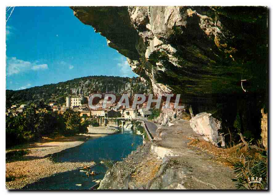 CPM Ardeche Pittoresque Vue generale de Vogue sur les bords de l'Ardeche 