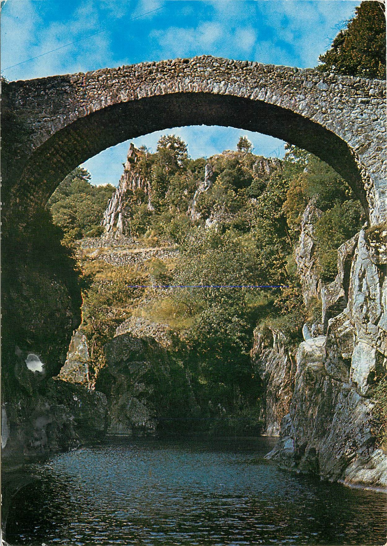 Pont du Diable — Thueyts — Éditions de France, série 18.309