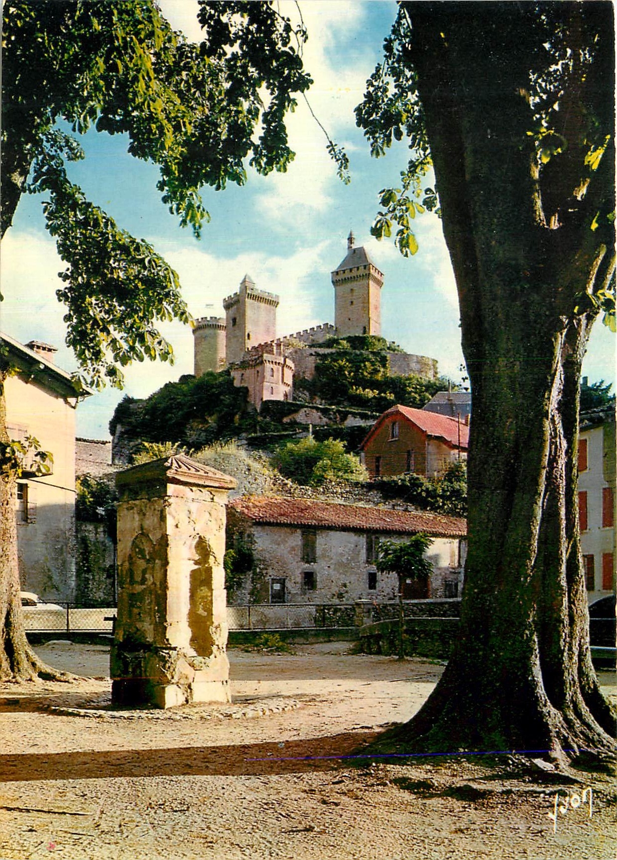 CPM Couleurs et Lumiere de France Chateau de Foix Ariege 