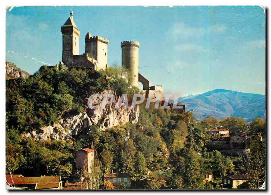 CPM Foix Le Chateau fort des Comtes de Foix 