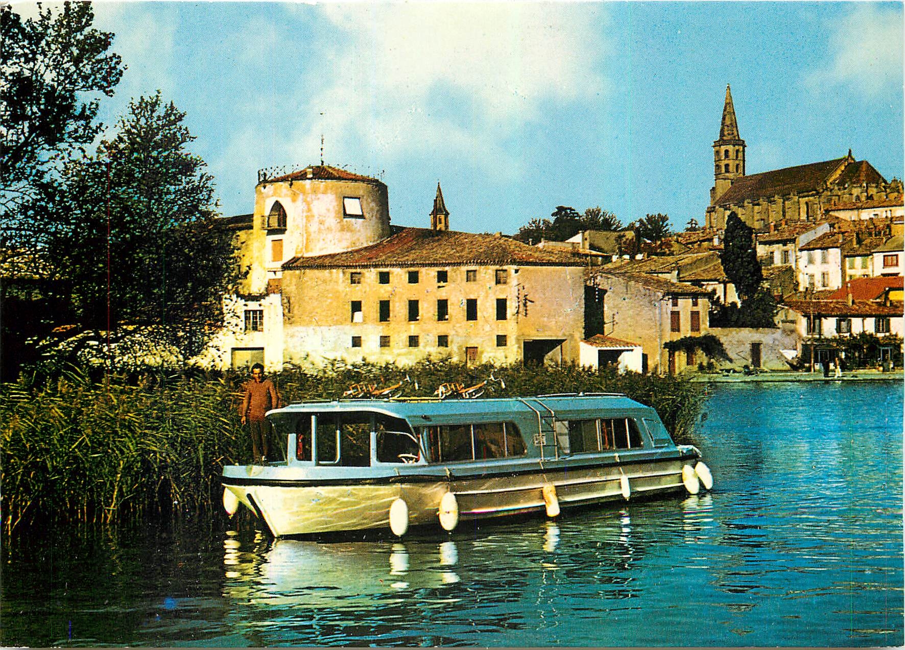 CPM Castelnaudary Le Grand Bassin du Canal du Midi L'Ile de Cybele 