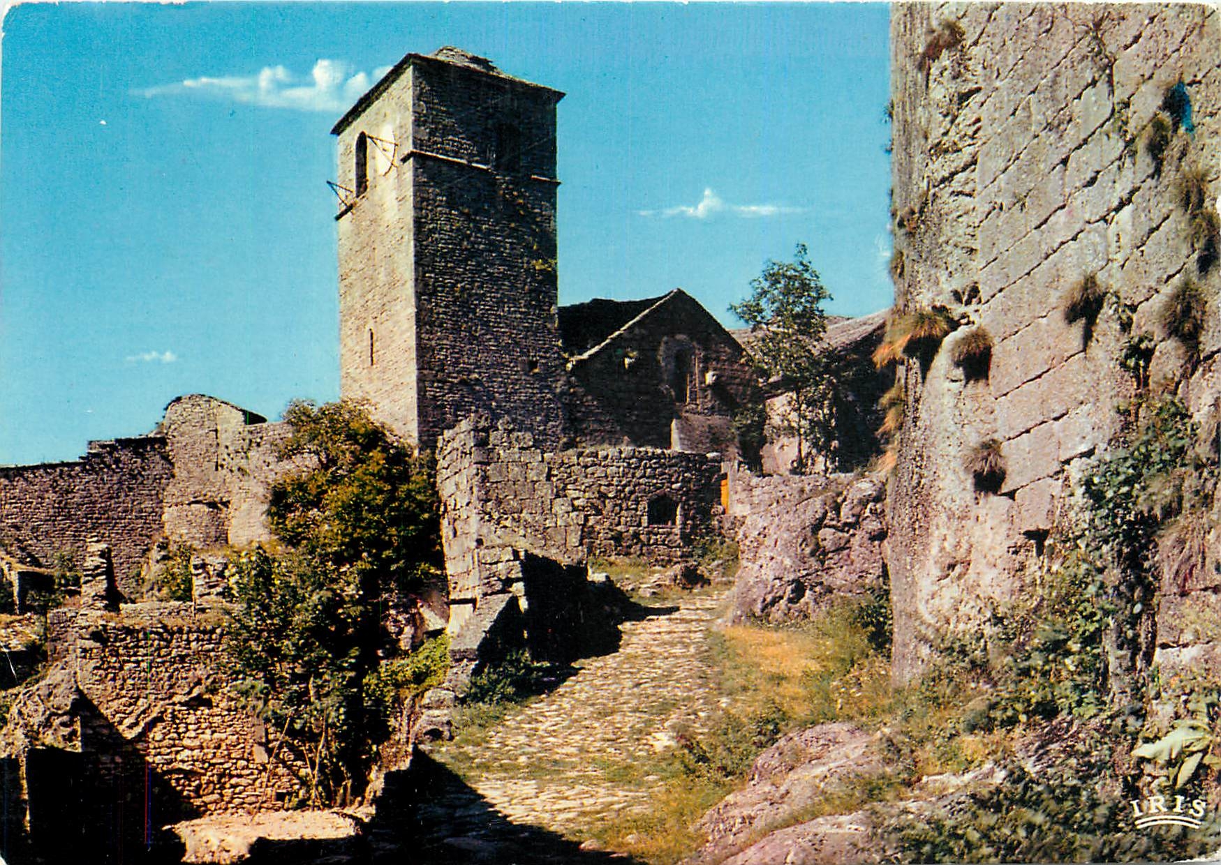 CPM L'Aveyron Touristique La Couvertoirade ancienne comanderie des Templiers et Hospitaliers 