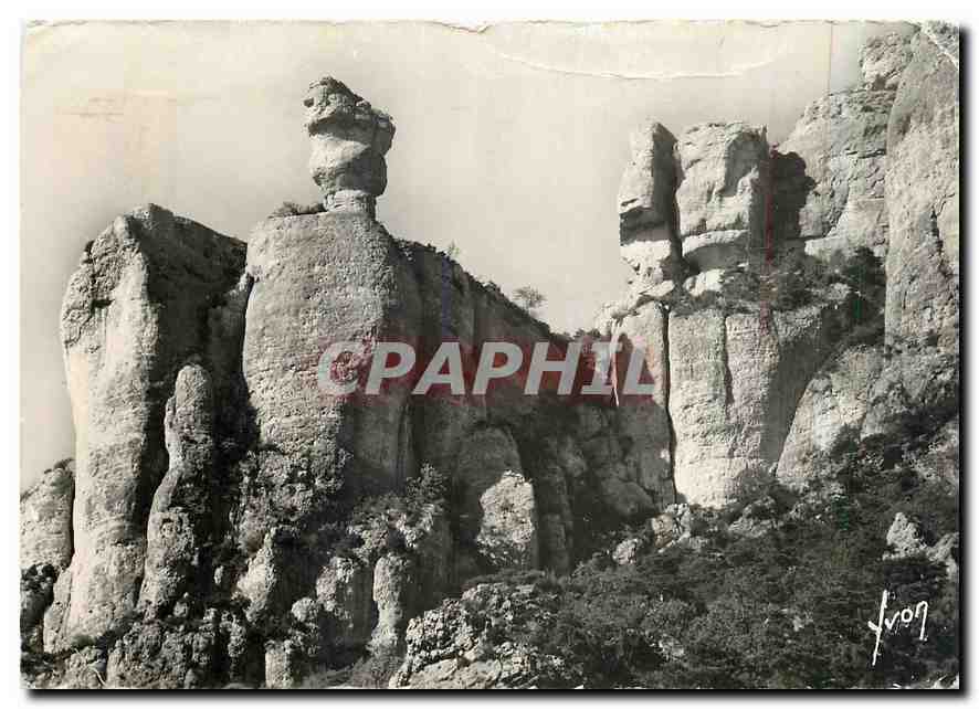 CPM Canon de la Jonte Corniche du Causse Mejeon Vases de Chine et de Sevres 