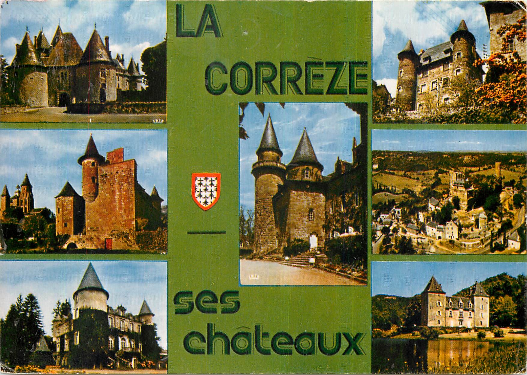 CPM Images de France Chateaux de Correze Pompadour Collognes Seilhac Castel Novel Chateau Pontier a 
