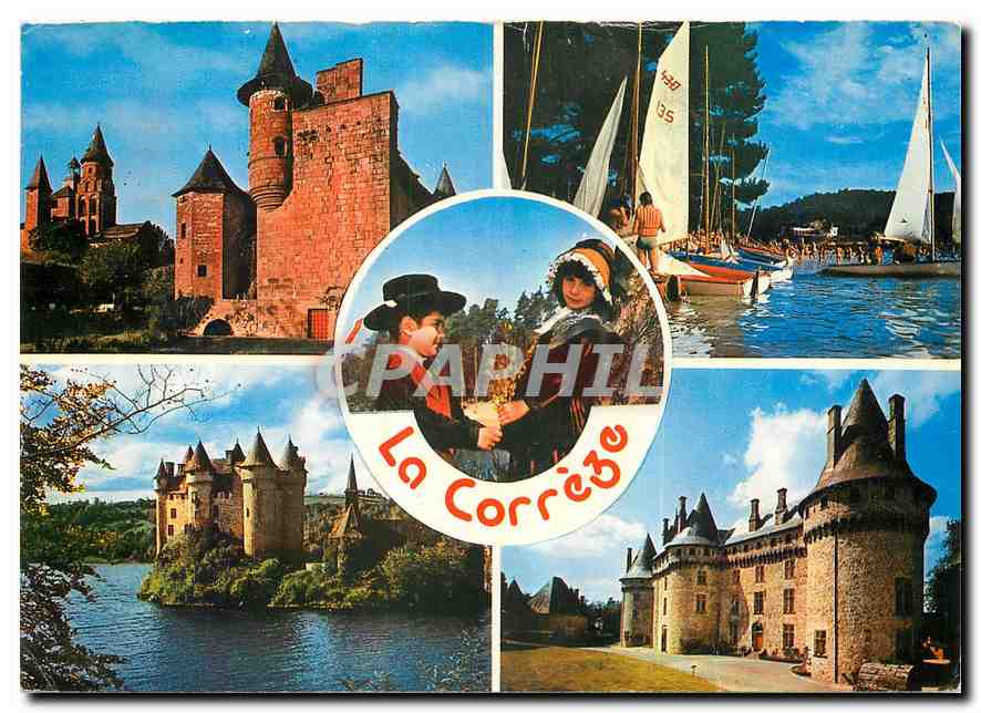 CPM La Correze Touristique Collonges Marcillac Val Pompadour 