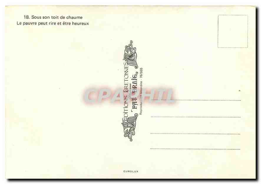 Dindan ar soul el lochenn — Ar paour a c'hell c’hoarzhin laouen — Éditions Bretonnes — Rückseite