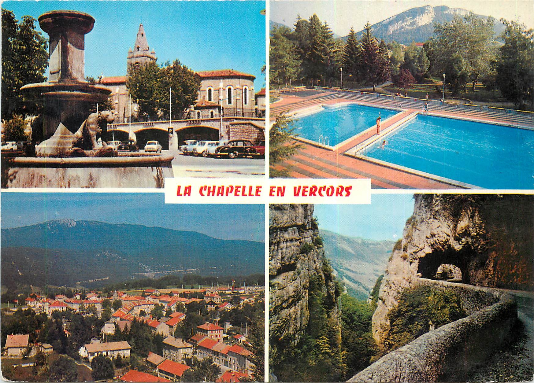 CPM Souvenir de la Chapelle en Vercors Drome 