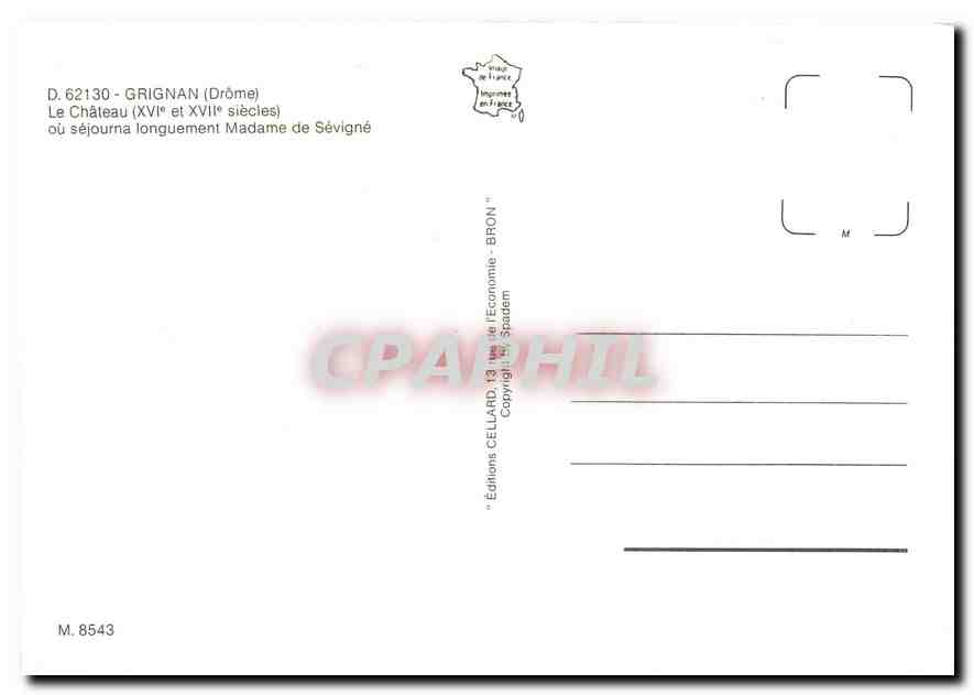 Grignan — Château du XVIe et XVIIe siècles — Éditions Cellard — Reverso