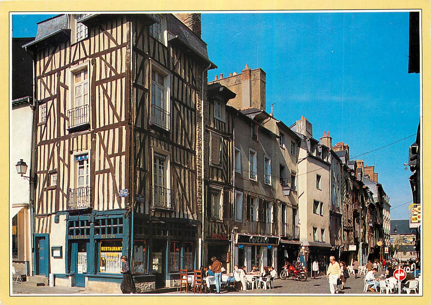 CPM Couleurs et Lumiere de France La Bretagne Rennes Ille et Vilaine le bois prenait une part import