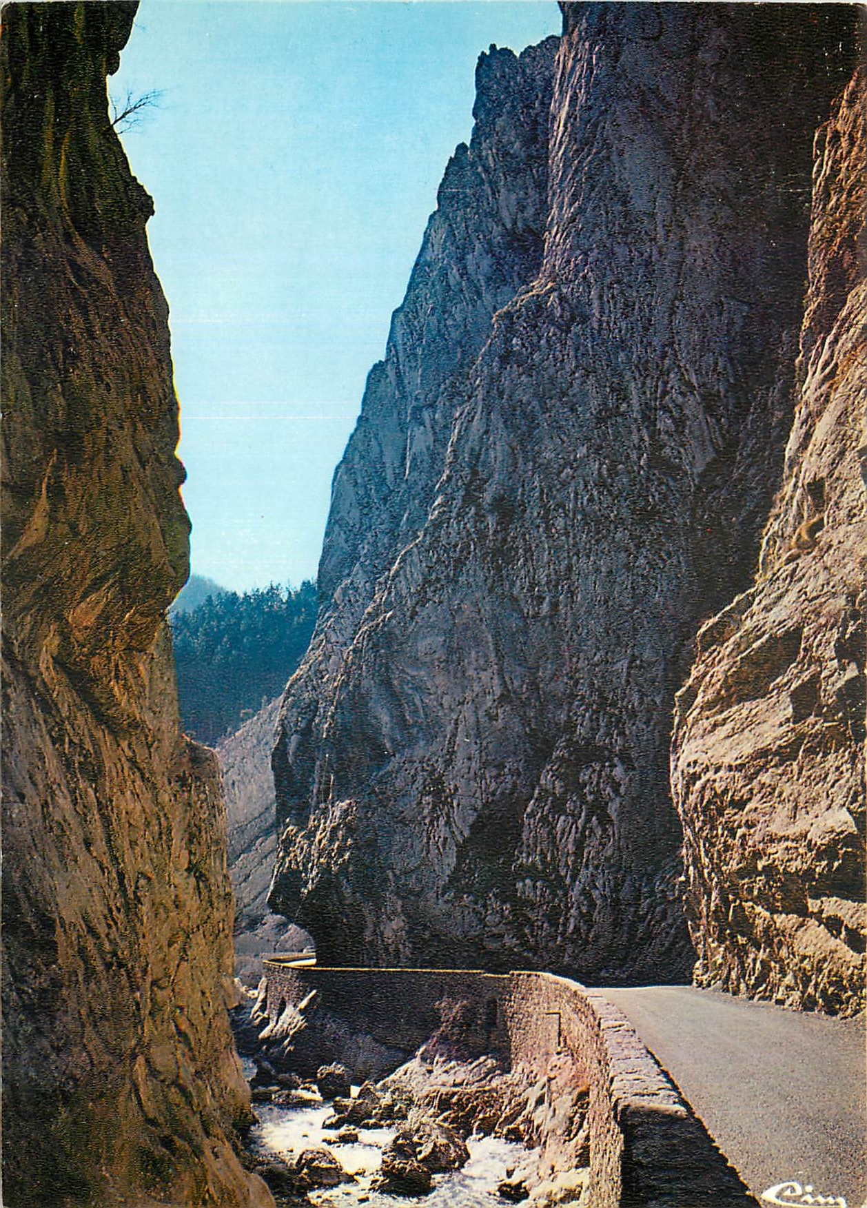 Gorges de Barles — Digne-les-Bains (Alpes-de-Haute-Provence) — Imprimeur Combier