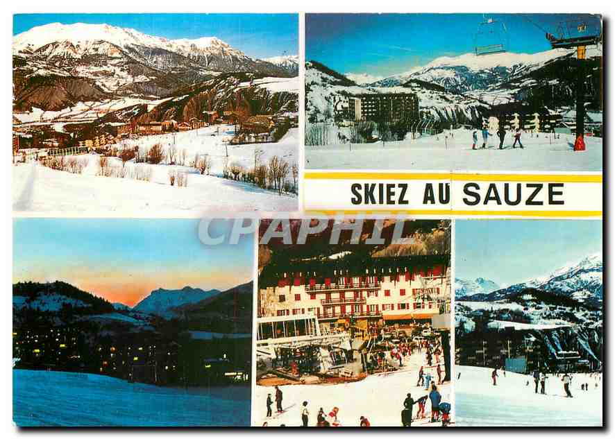 CPM Alpes de Haute Provence Le Sauze 