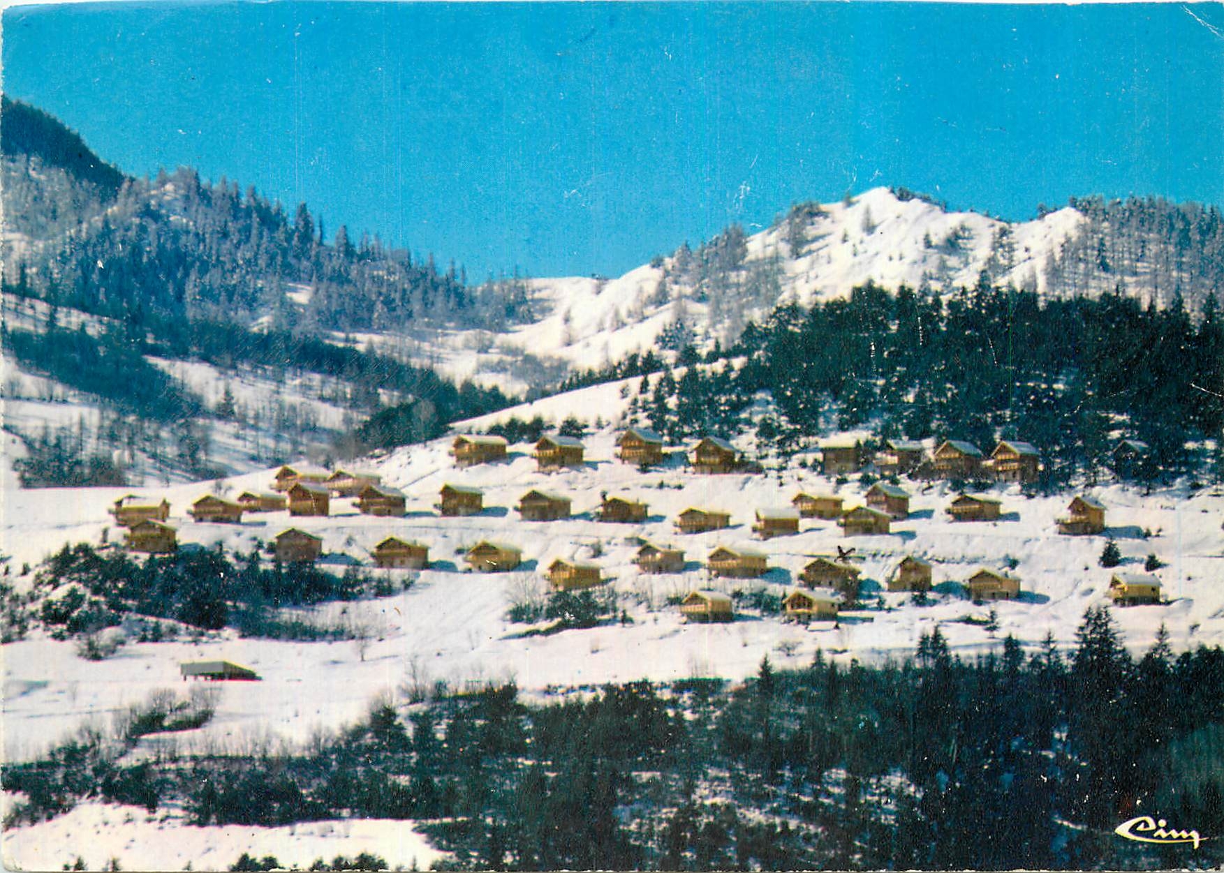 CPM Le Sauze Alpes de Hte Prov Les chalets de la Couchette 
