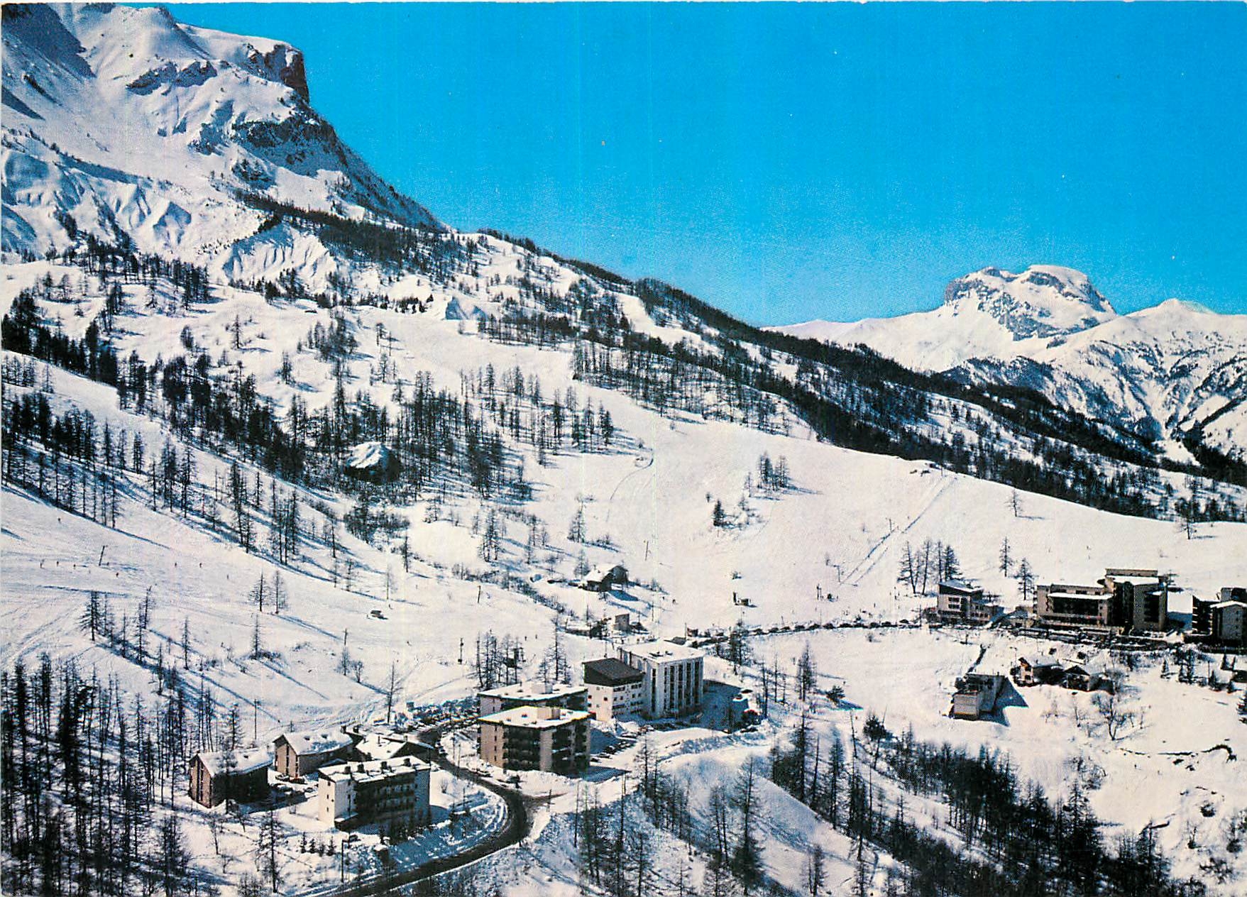 CPM Super Sauze Alpes de Hte Prov Vue aerienne 