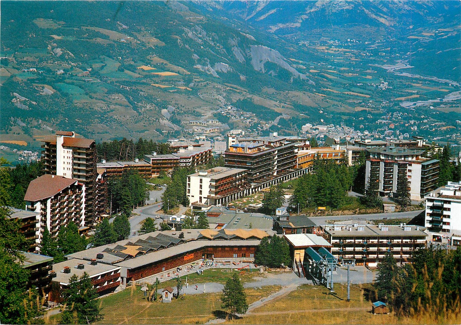 CPM Alpes de Haute Provence Pra Loup Vue generale 
