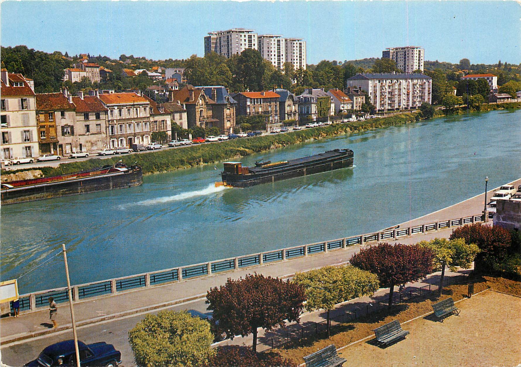 CPM Lagny Thorigny S et M Bords de Marne 