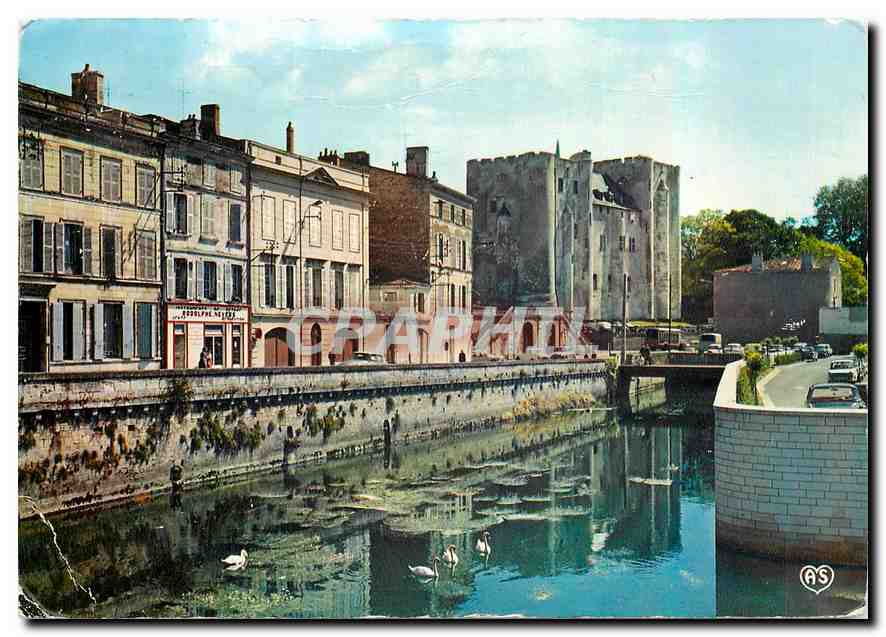 CPM Niort Deux Sevres Le donjon et la Sevre 