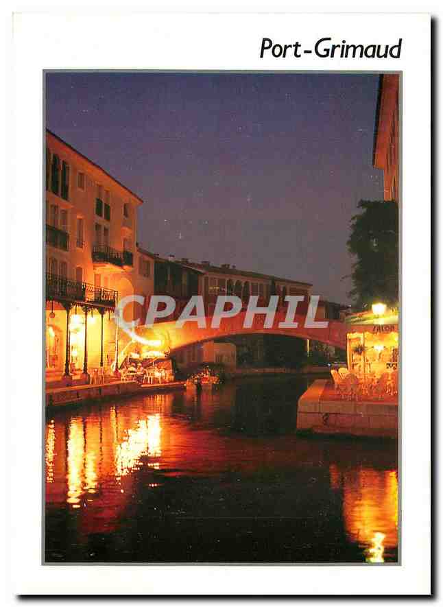 CPM Port Grimaud Cite Lacustre construite Francois Spoerry 