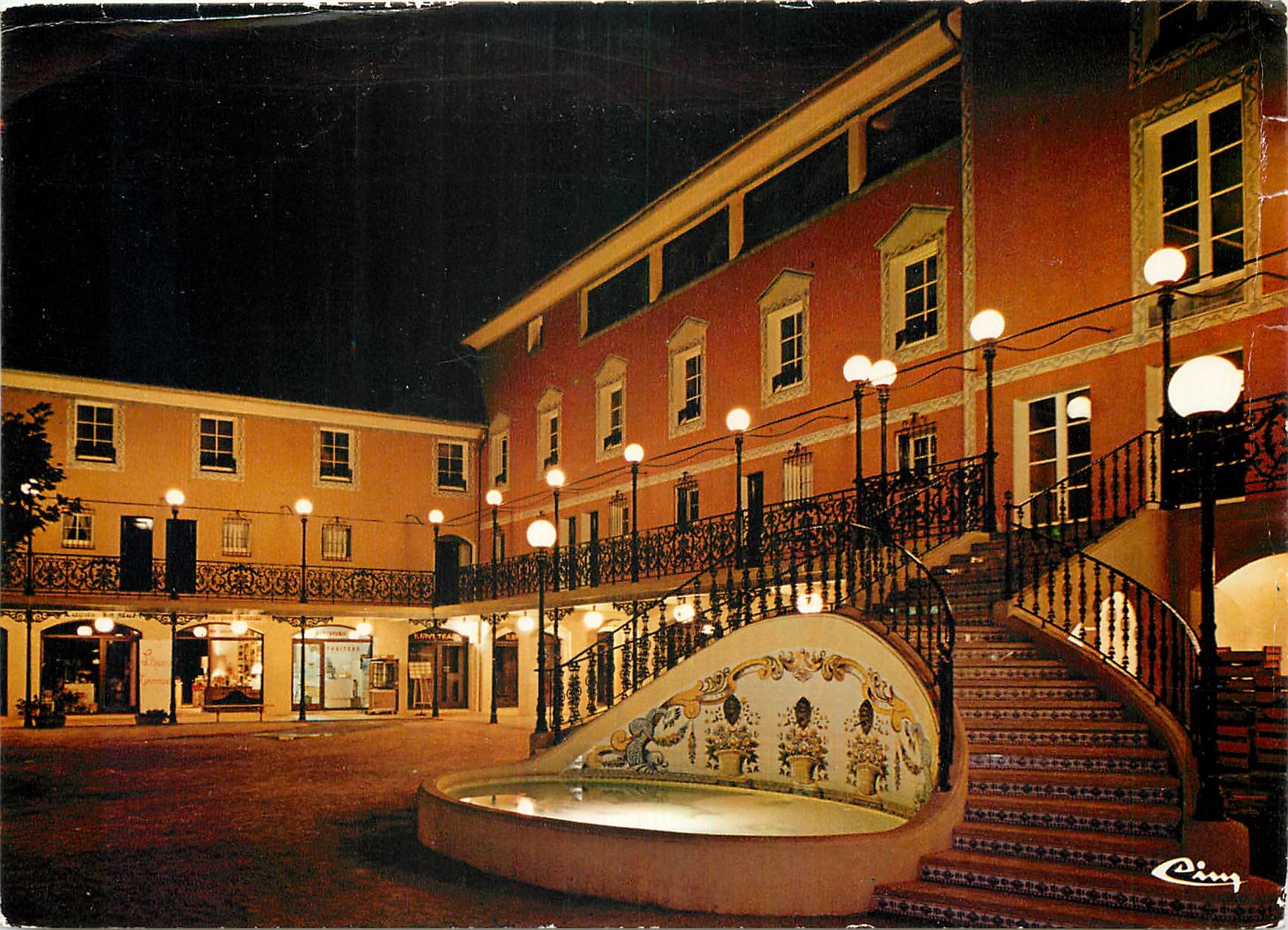 CPM Port Grimaud Var Cite lacustre realisee Etige et Manera S A 