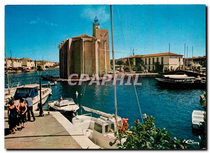 Port-Grimaud (Var) — Cité lacustre — Étige et Manera S.A.