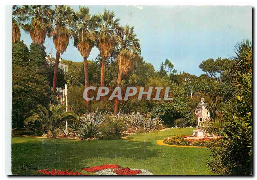 CPM Cote d'Azur France French Riviera Hyeres les Palmiers Var Le Jardin Denys 