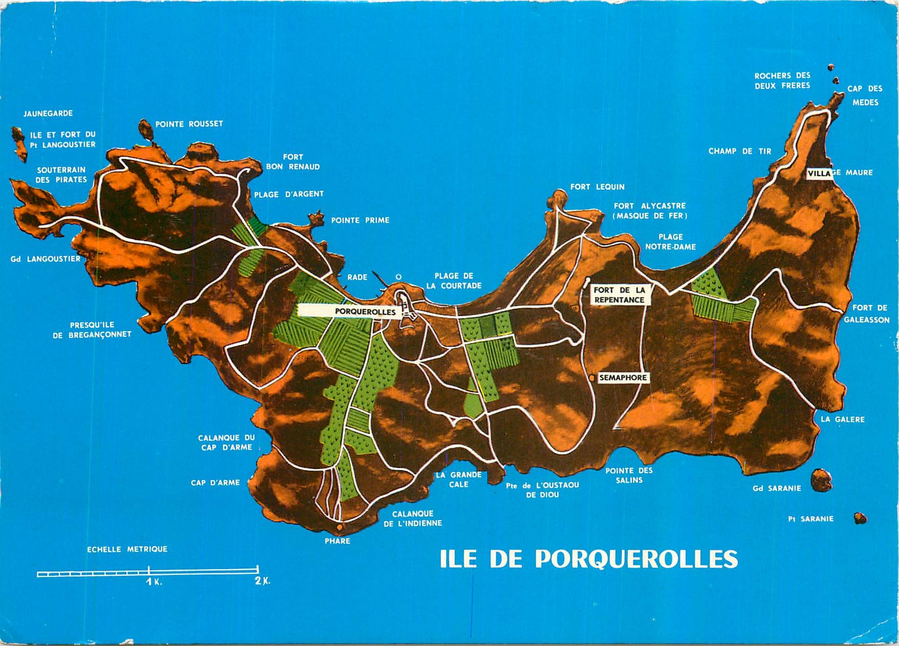 CPM Ile de Porquerolles Var La Perle des Iles d'Or 
