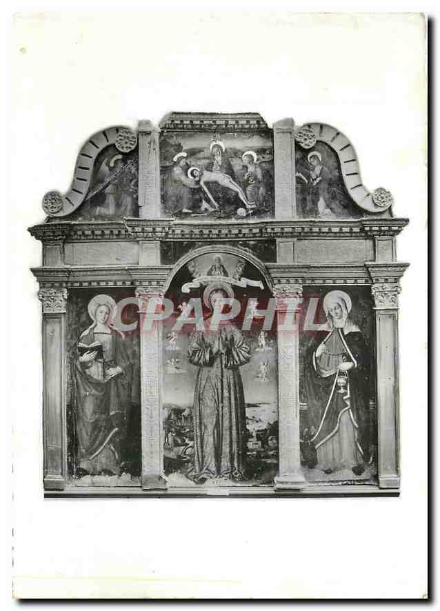CPM Vierge Immaculee Cathedrale de Sospel A M 
