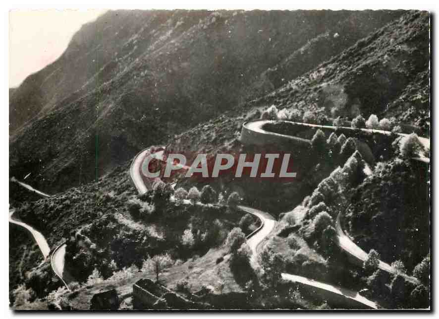 CPM Sospel S M Les lacets de la route vers Turini 