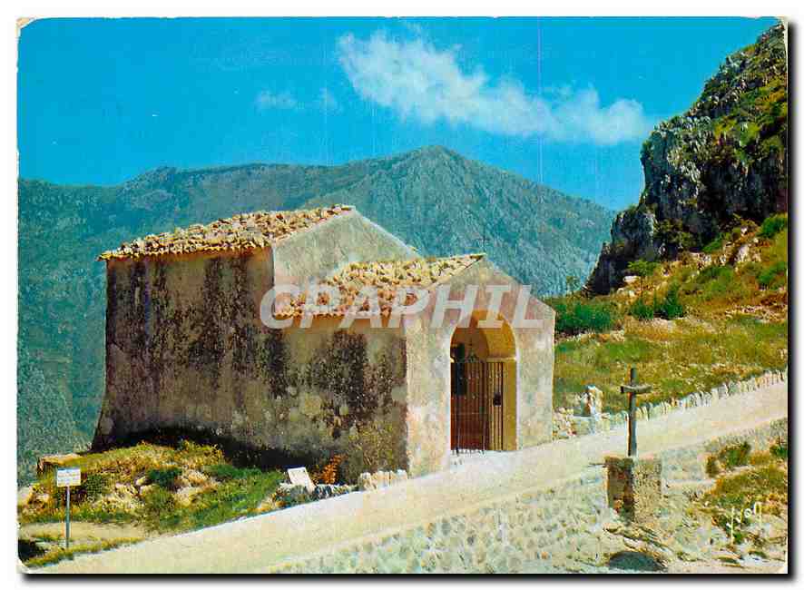 CPM Couleurs et Lumiere de France La Cote d'Azur miracle de la nature Sainte Agnes Alpes Maritimes e