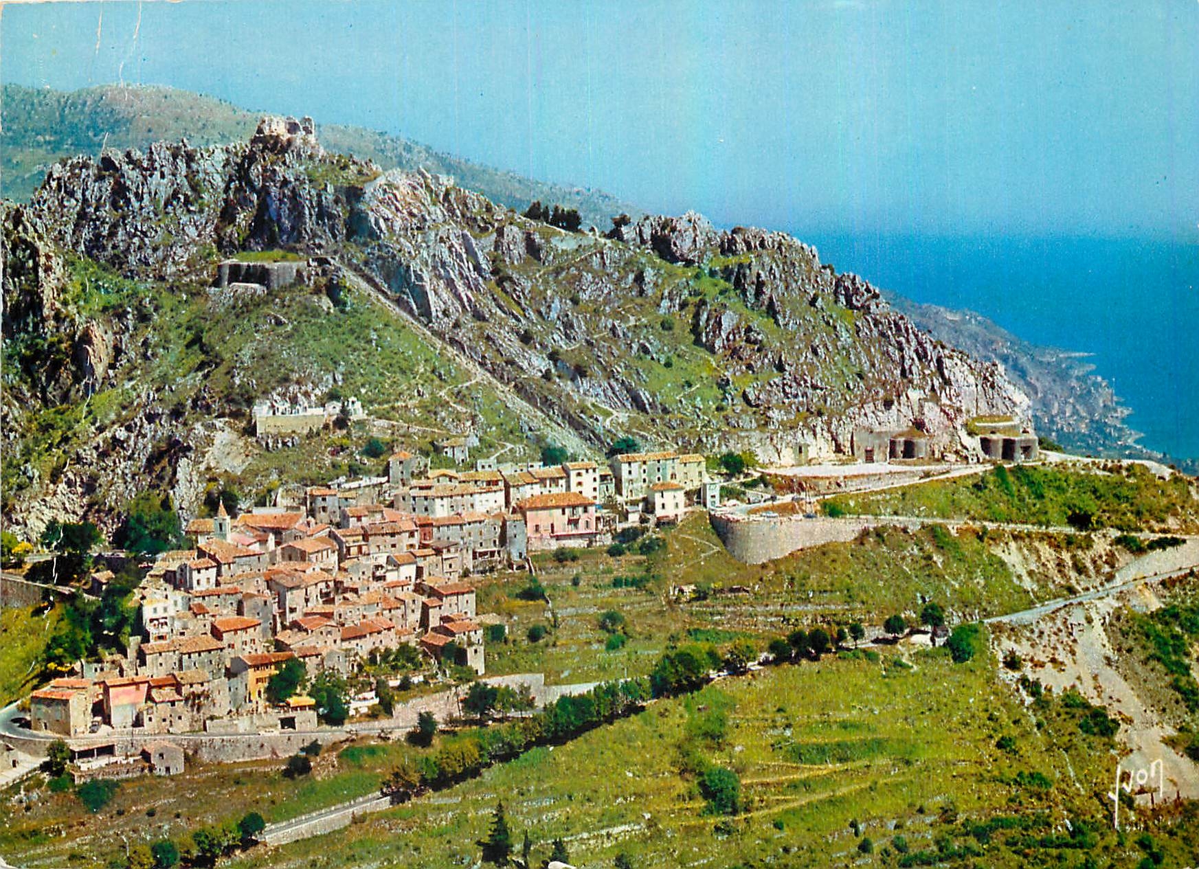 CPM Couleurs et Lumiere de France La Cote d'Azur miracle de la nature Sainte Agnes Alpes Maritimes E