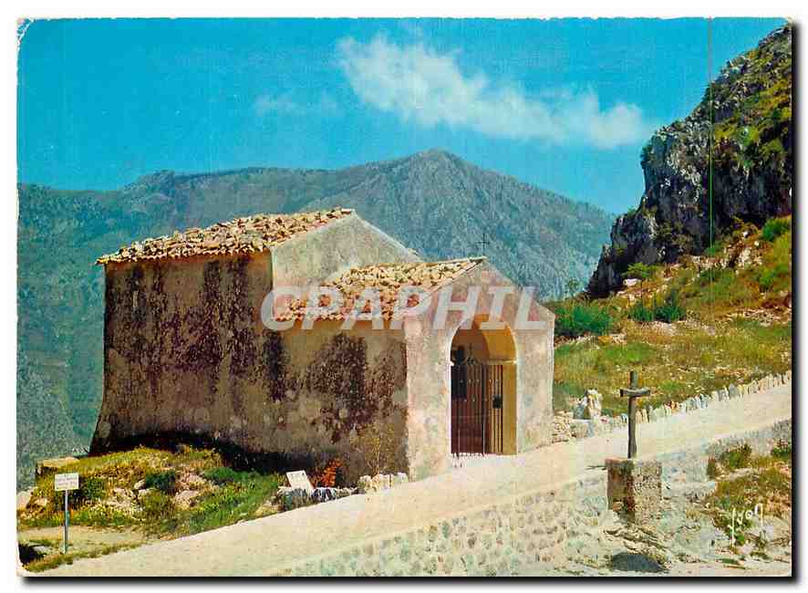 CPM Couleurs et Lumiere de France La Cote d'Azur miracle de la nature Sainte Agnes Alpes Maritimes L