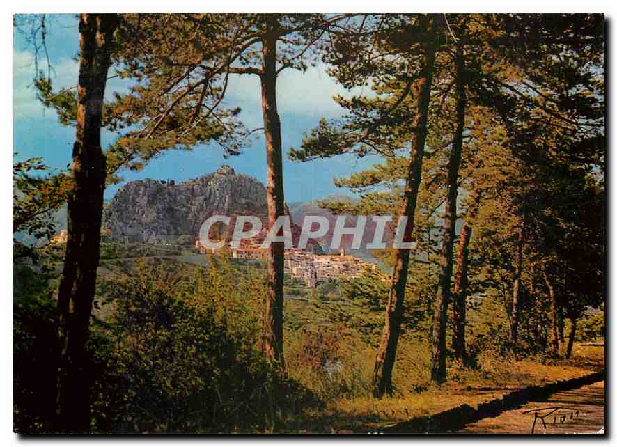CPM La Cote d'Azur Saint Agnes Le Village du Littoral le plus de haut d'Europe 