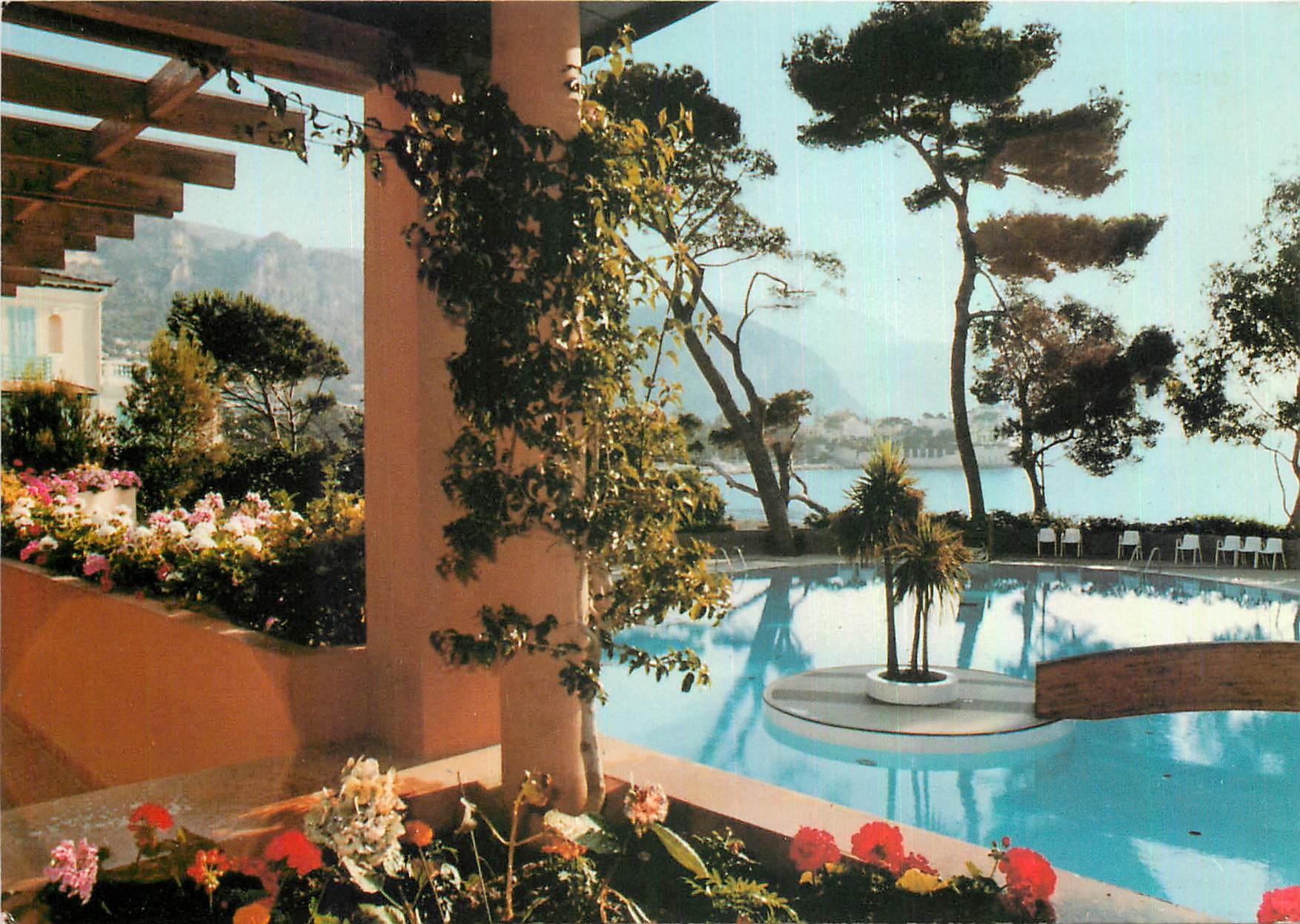 CPM Saint Jean Cap Ferrat A M La Piscine a l'aube 