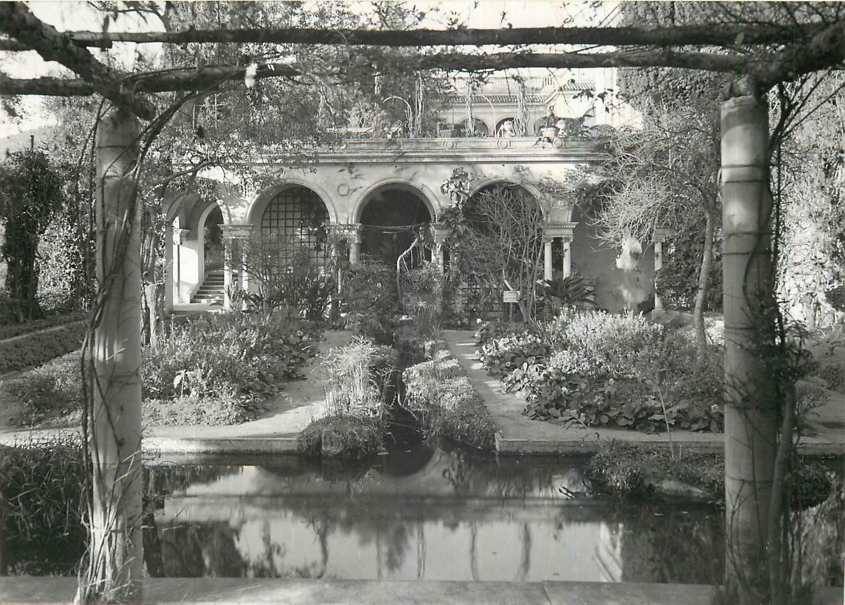 CPM Saint Jean Cap Ferrat Musee l'Ile de France Jardin Espagnol 