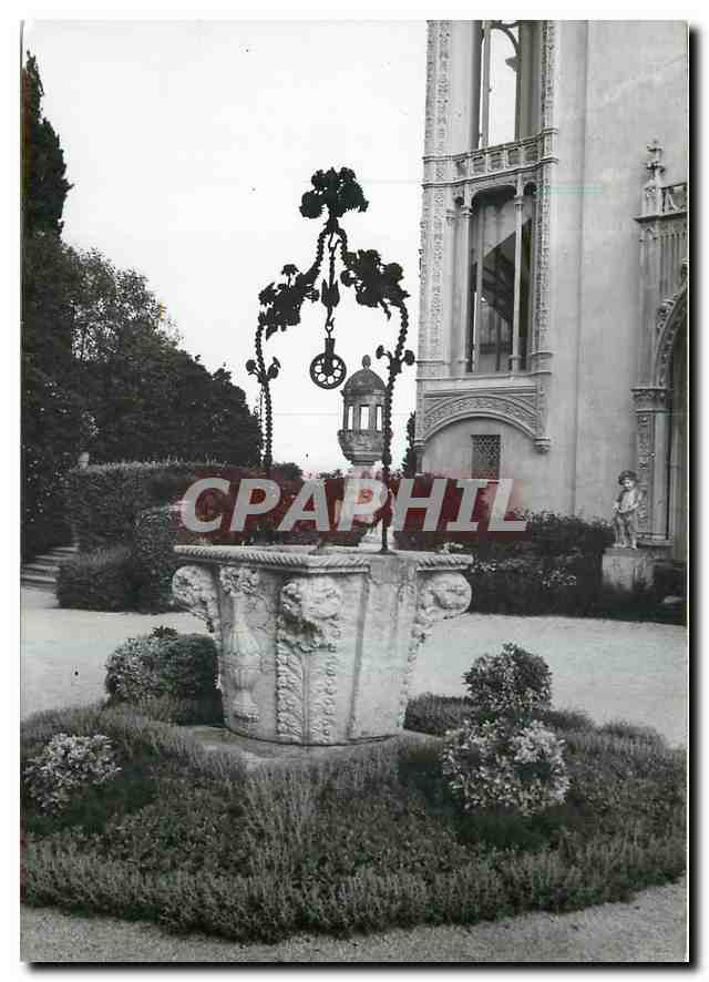 CPM Saint Jean Cap Ferrat A M Musee l'Ile de France Puits Venitien Marbre Rose 