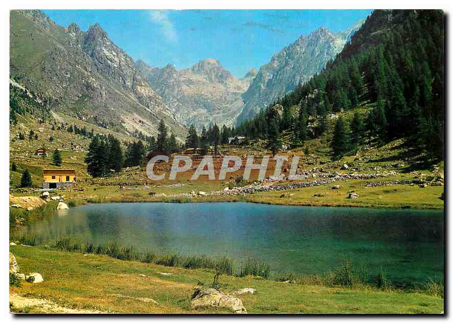 CPM La Suisse Nicoise Env de Saint Martin Vesubie A M La Vallee de la Gordolasque le Lac de Saint Gr