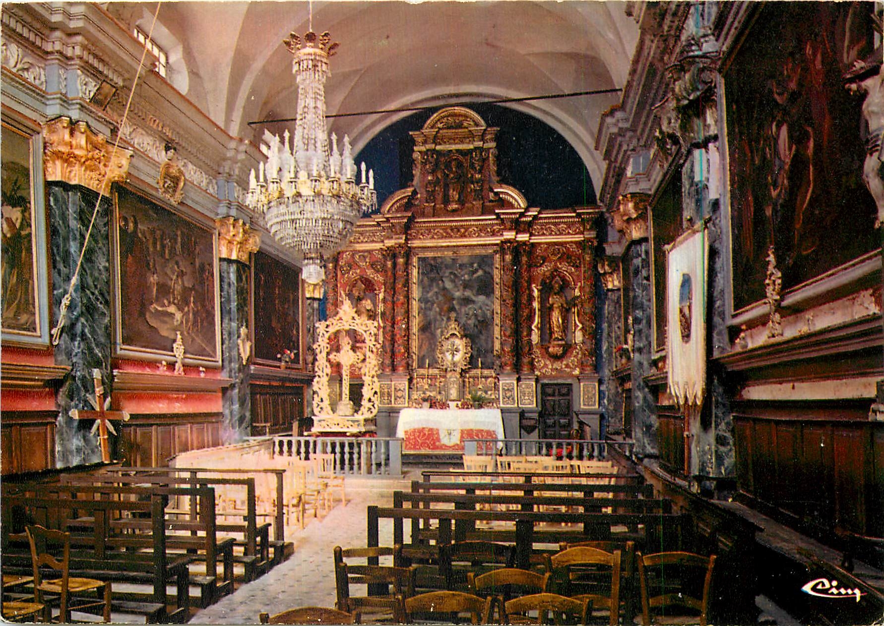 CPM St Martin Vesubie Alp Mar Chapelle des Pentents Blancs 