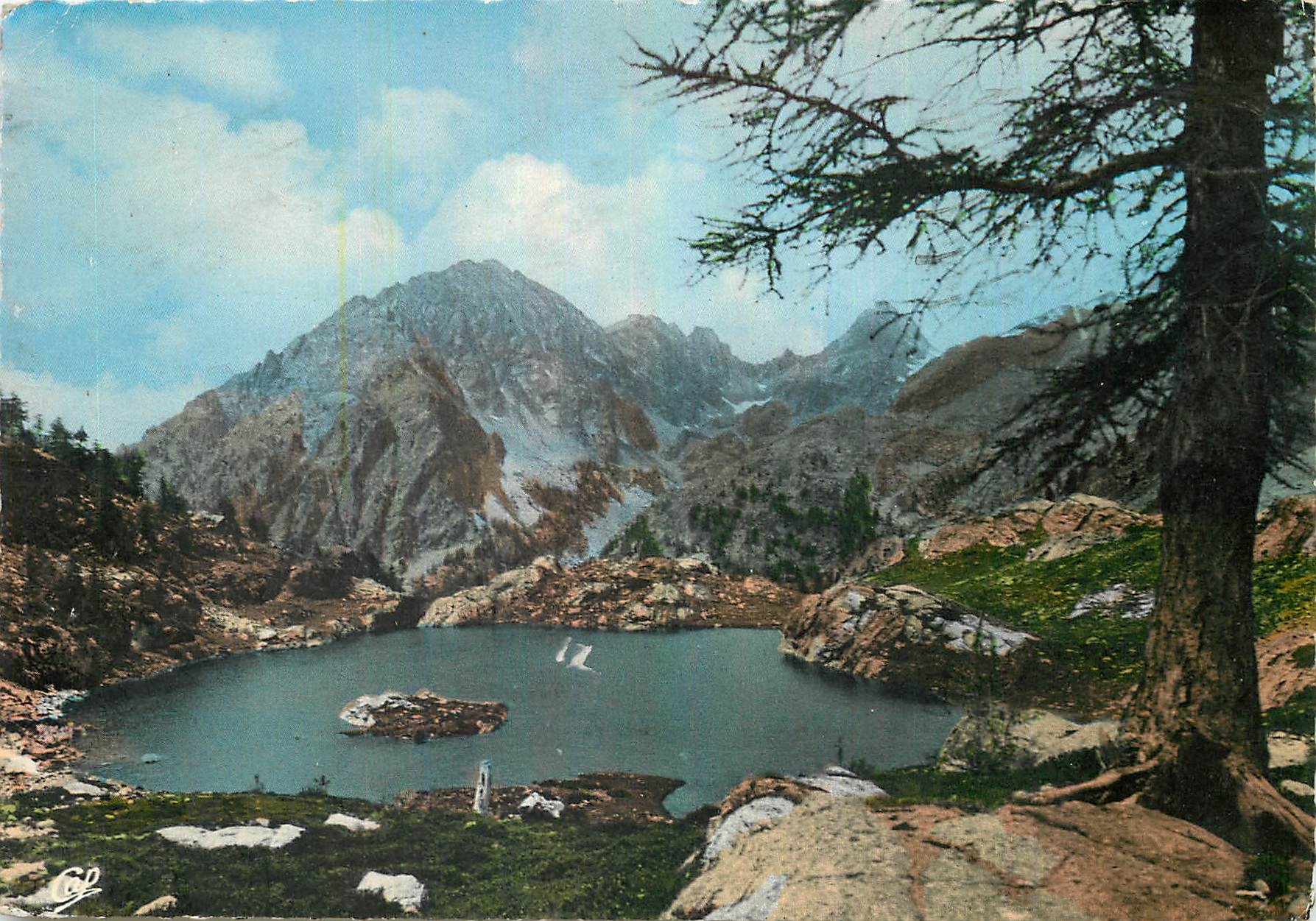 CPM St Martin Vesubie A M Le lac de Tre Couulpas le fond le Pelago 