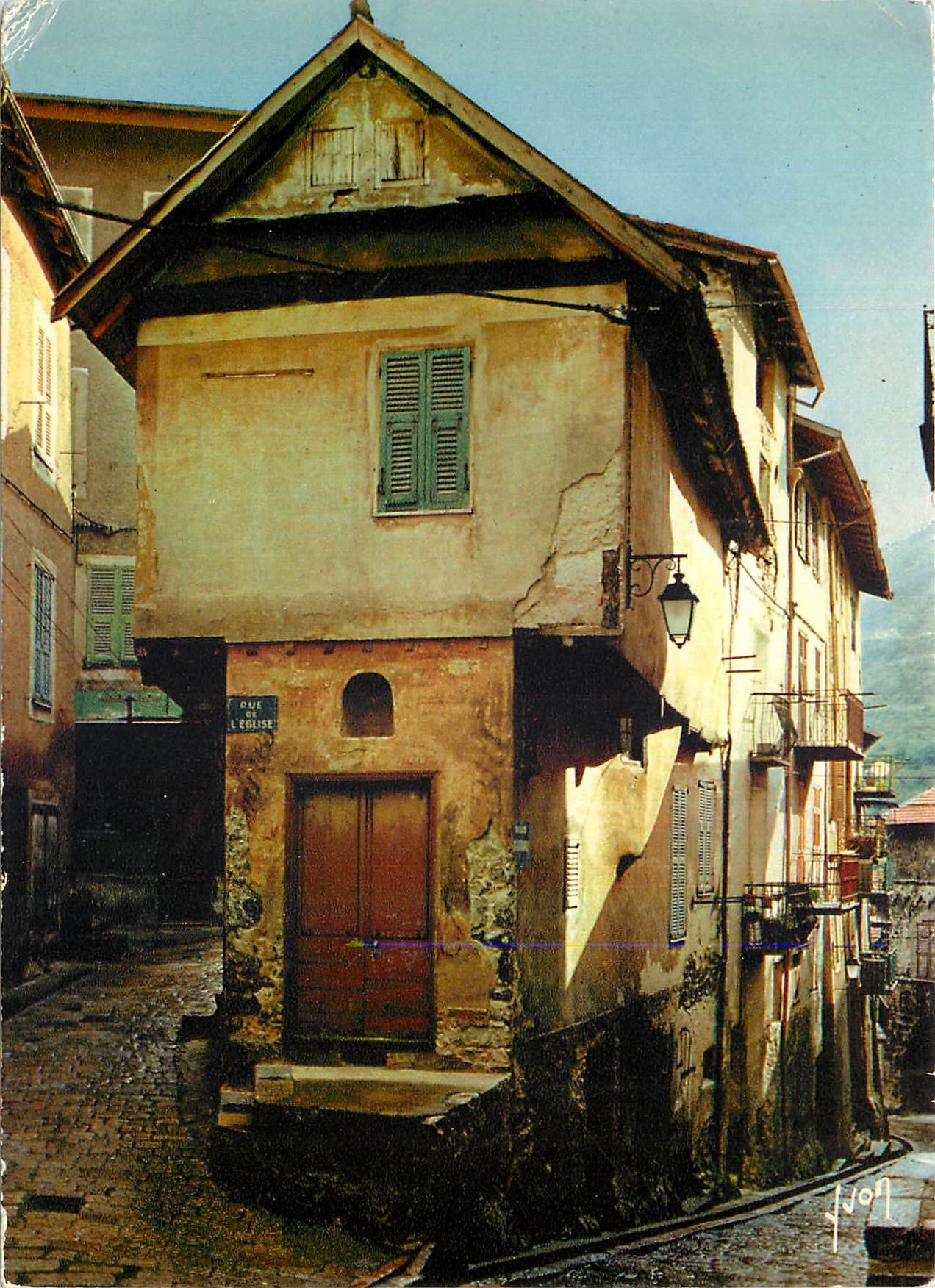 CPM Couleurs et Lumiere de France Saint Martin Vesubie Alpes Maritimes Une Maison ancienne 