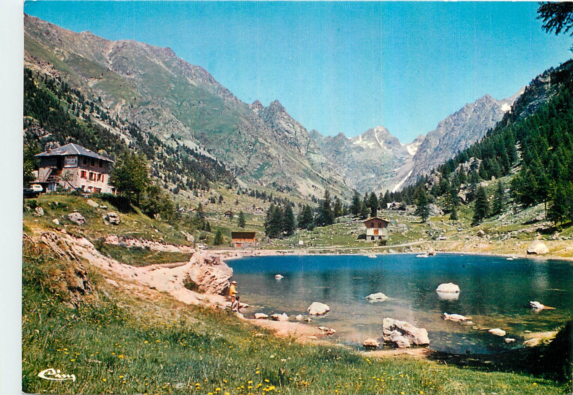 CPM Environs de St Martin Vesubie Alp Mar Vallee de la Cordolasque Le lac St Grat 