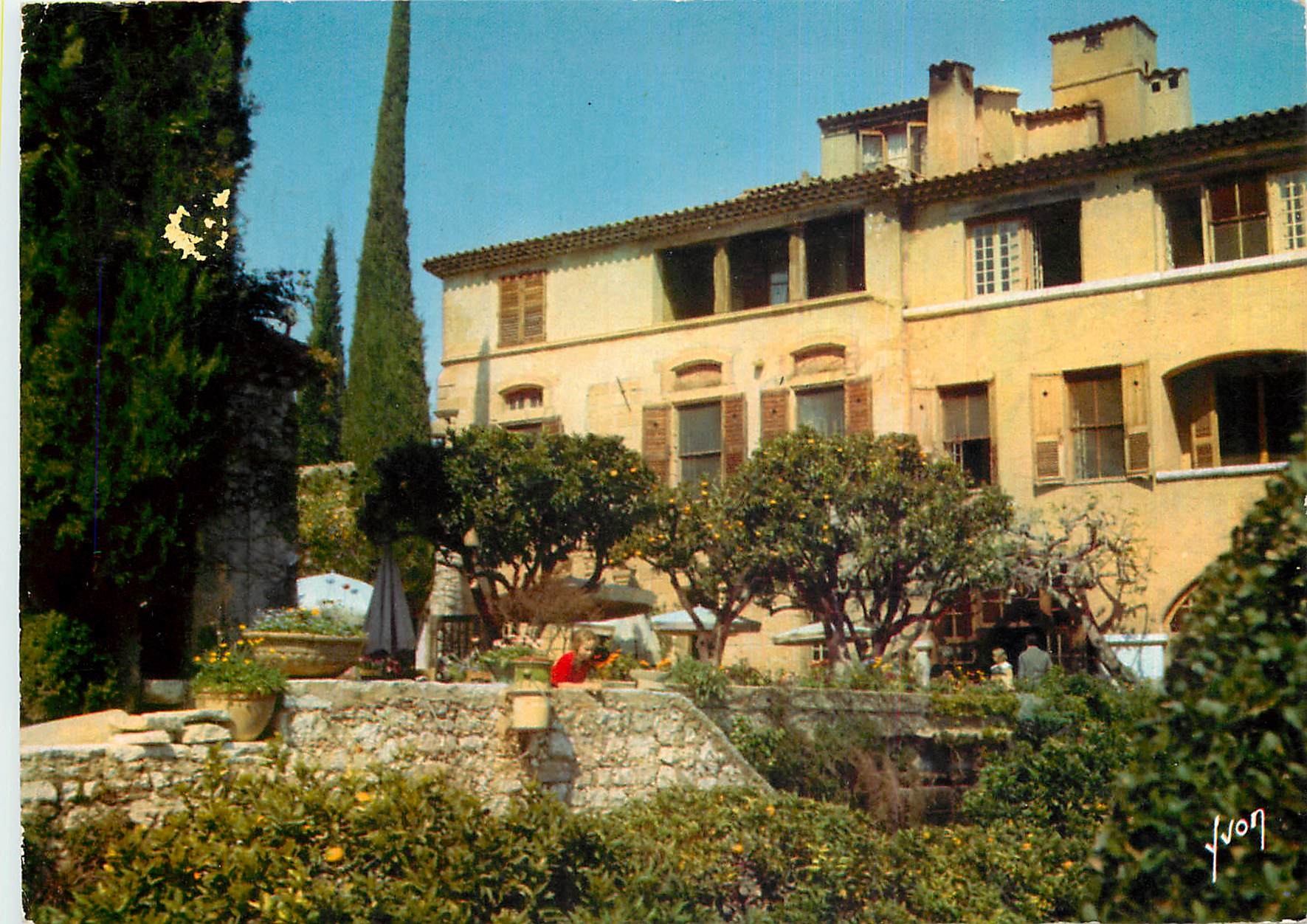 CPM Couleurs et Lumiere de France La Cote d'Azur miracle de la nature Saint Paul de Vence A M La Col