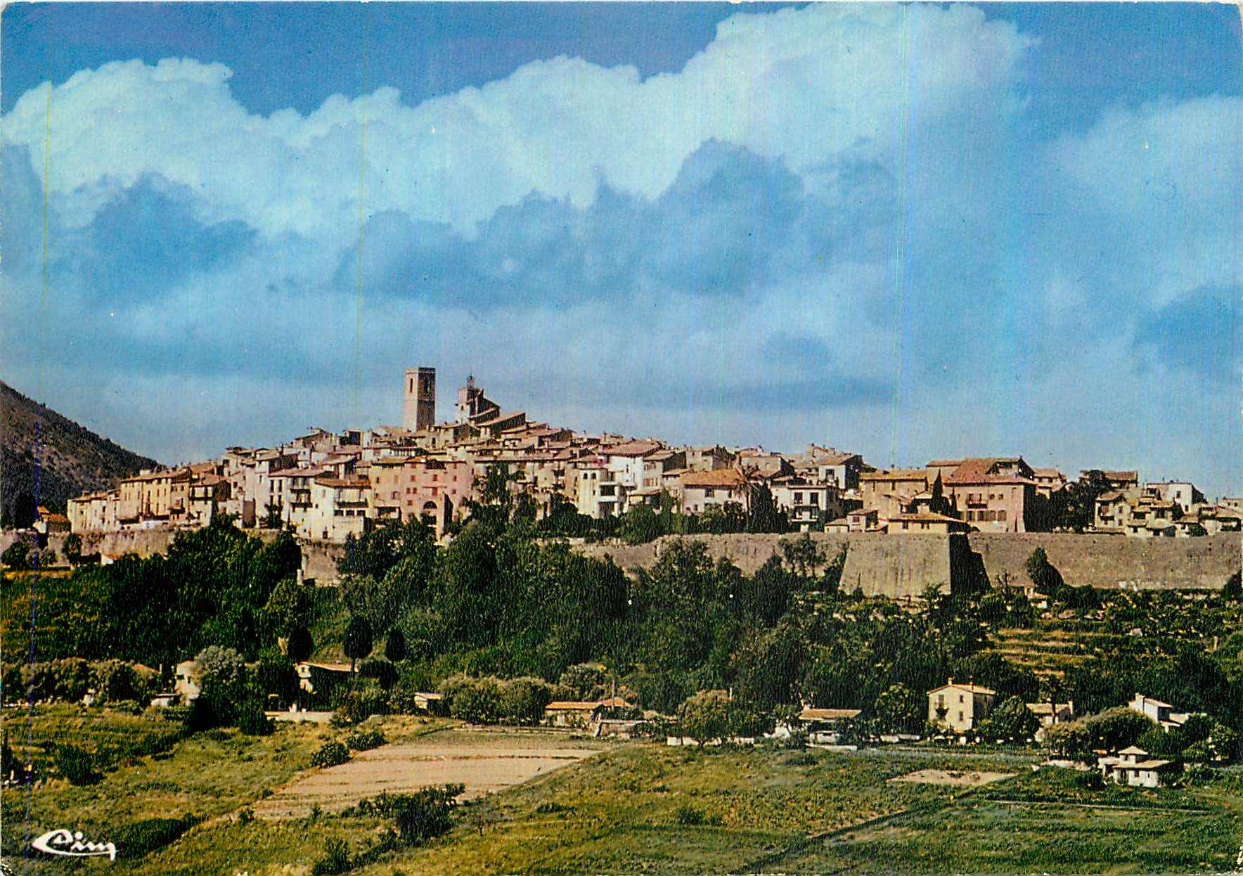 CPM St Paul de Vence Alp Mar Vue generale 