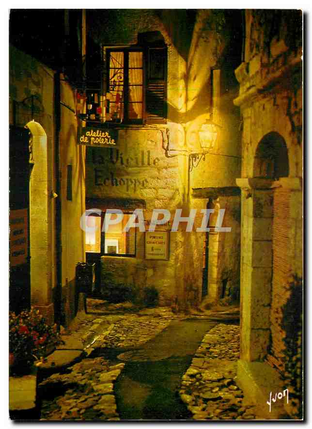 CPM Couleurs et Lumiere de France La Cote d'Azur miracle de la nature Saint Paul de Vence Alpes Mari