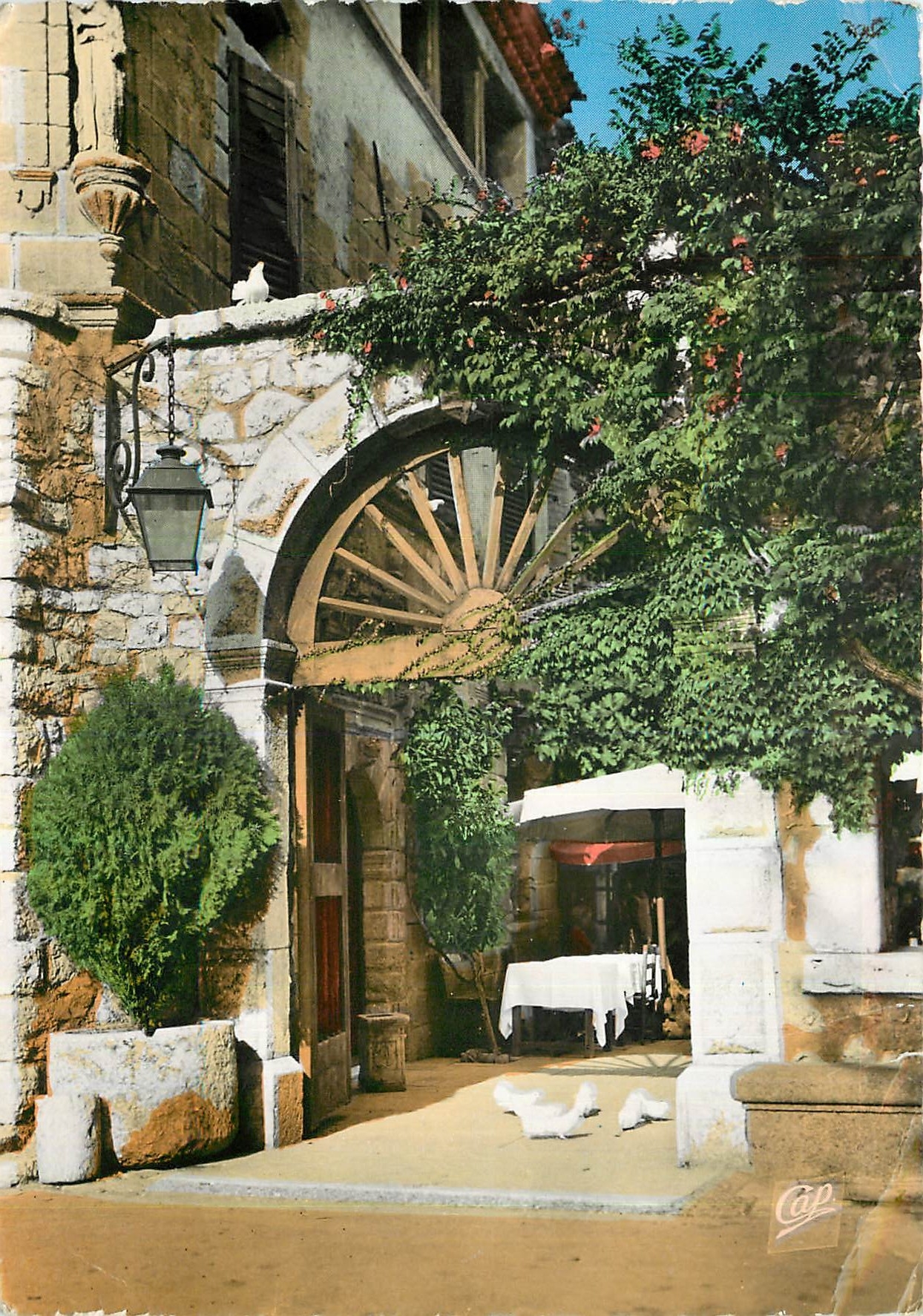 CPM Saint Paul A M La Colombe d'Or Le Portail 