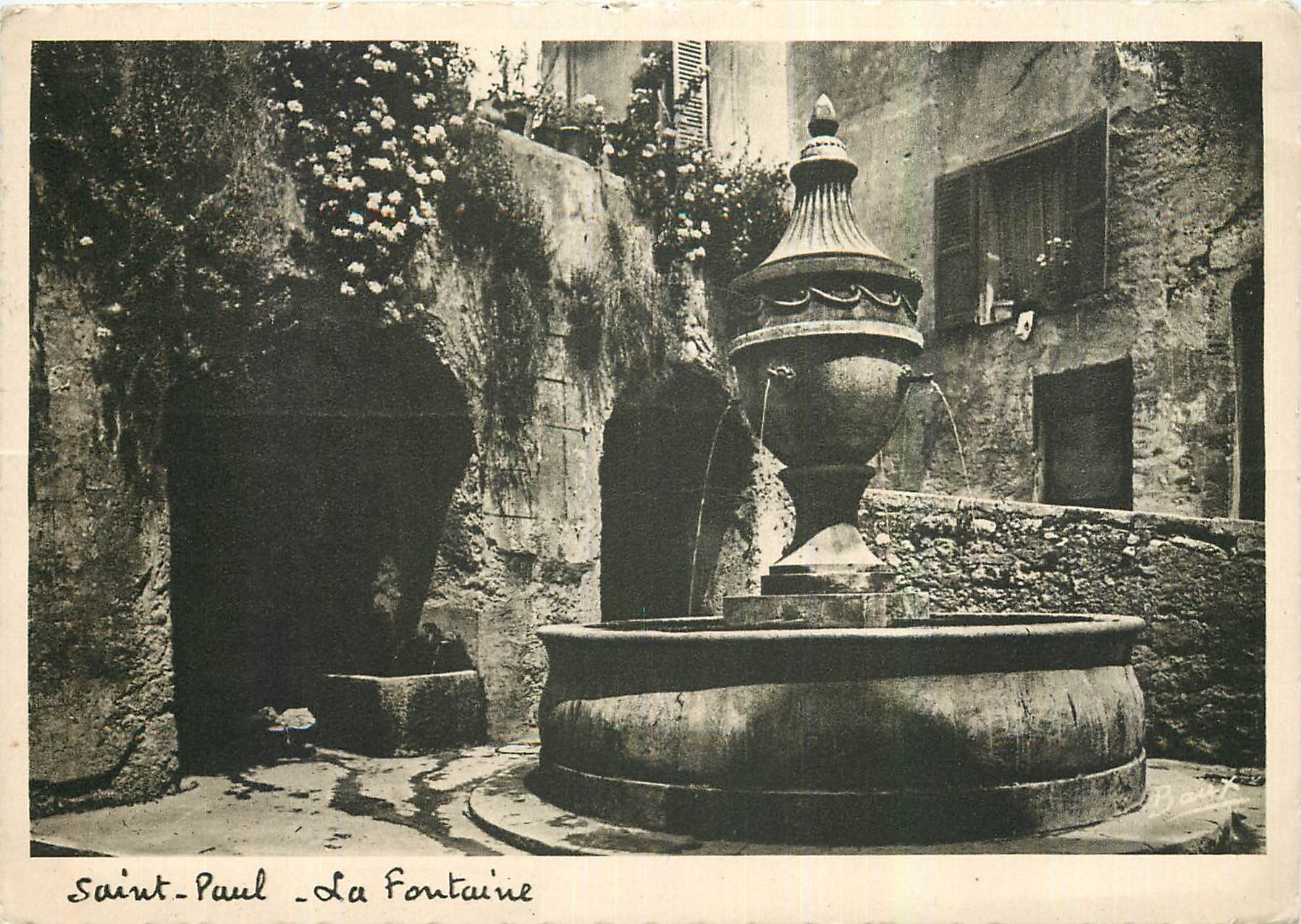 CPA Saint Paul la Fontaine La Cote d'Azur 