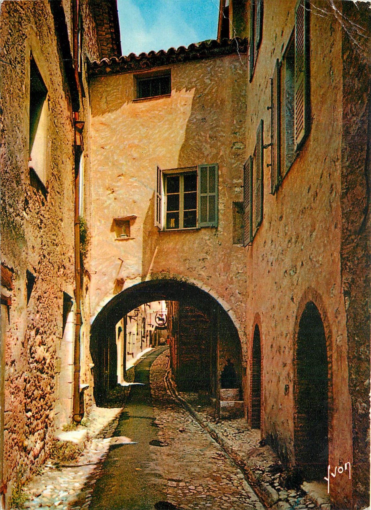 CPA Couleurs et Lumiere de France La Cote d'Azur miracle de la nature Saint Paul Alpes Maritimes Vie