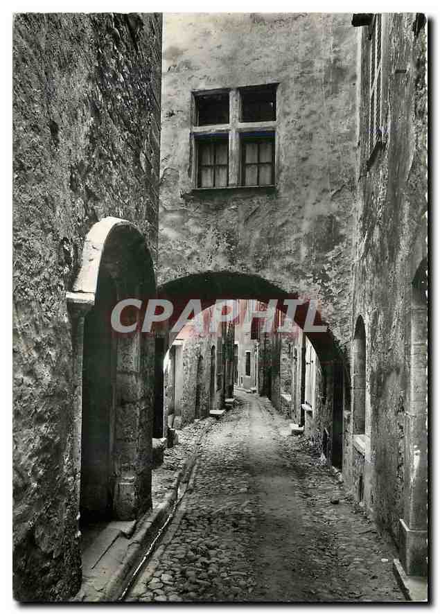 CPA Cote d'Azur Saint Paul Alpes Maritimes Vieille Rue 